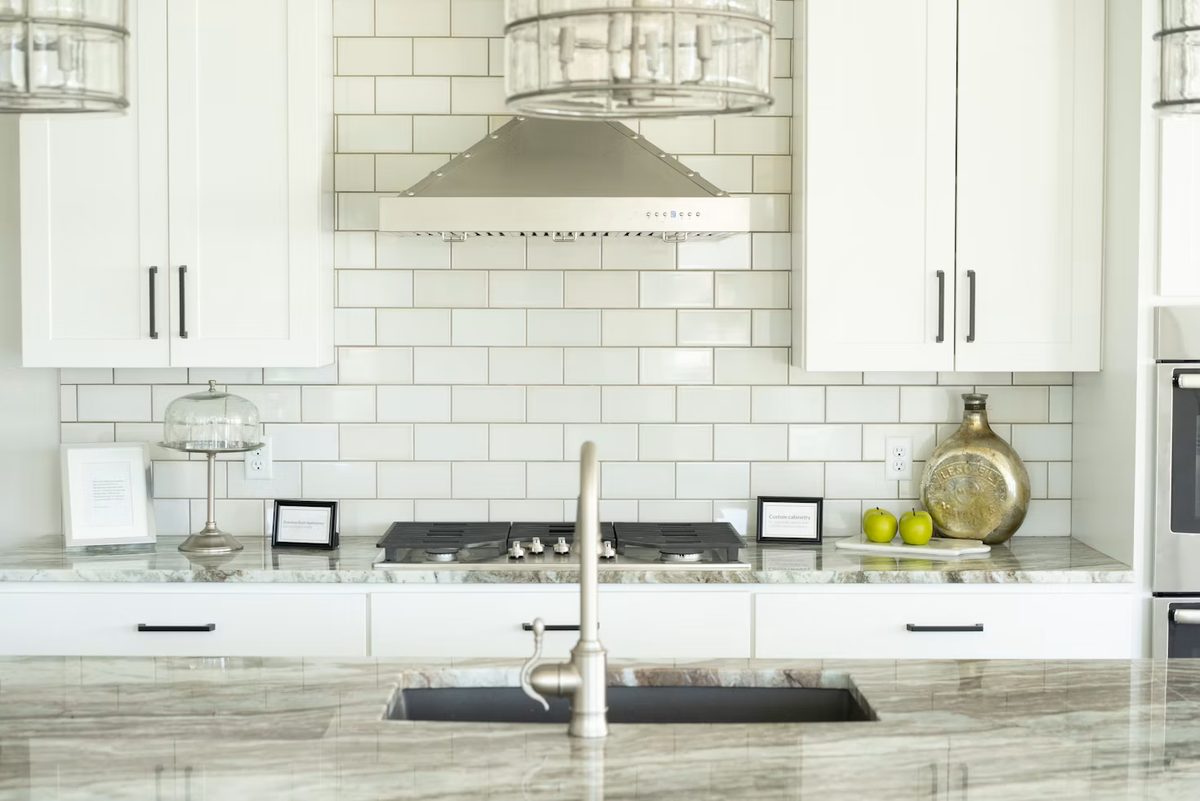 Clean kitchen in a Bristol home