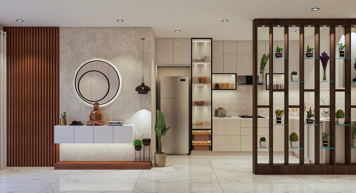 Fresh, tidy living room